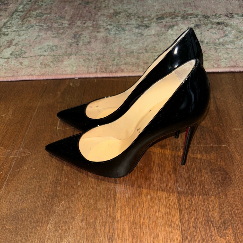 Black Christian Louboutin heels
